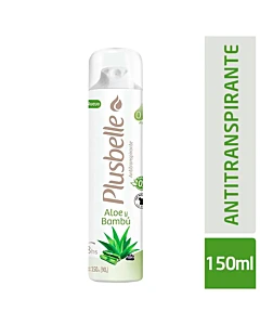 Antitranspirante Plusbelle Aloe Y Bambú 150 Ml
