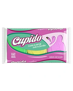 Jabon Tricolor Cupido 3 U X 90 Gr