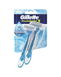 Máquinas Para Afeitar Gillette Prestobarba3 Cool 2 Un