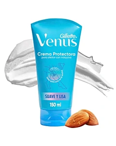 Crema De Afeitar Gillette Venus Con Aceite De Almendra 150ml