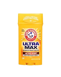 Desodorante Arm & Hammer Ultra Max Active Sport Barra 73 G