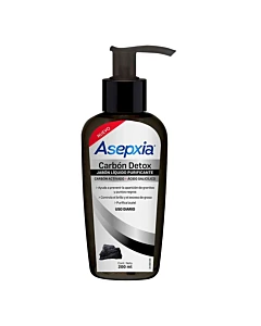 Asepxia Jabón Líquido Purificante Carbón Detox 200 Ml