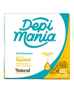 Cera Depilatoria Natural Depimania 200gr