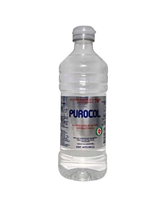 Alcohol Etílico Purocol 70° Con Glicerina 500 Ml