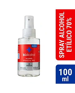 Alcohol Bialcohol 70 Spray Original 100ml
