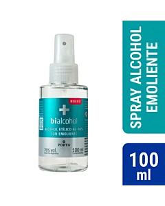 Alcohol Bialcohol 70 Spray Emoliente 100ml