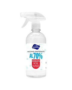 Sanitizante Alcohol 70% Life Quality 500 Ml