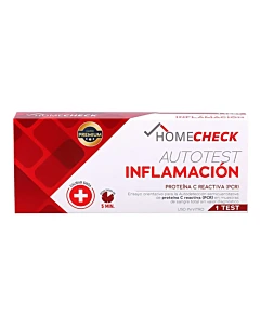 Test Homecheck Autotest Inflamación Pcr 1 U