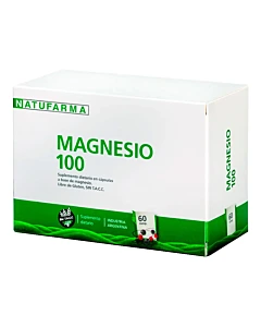 Magnesio Natufarma 100 60 Cápsulas