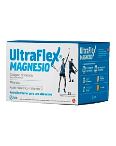 Magnesio Ultraflex 15 Sobres Sabor Naranja