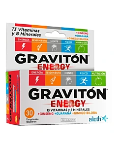 Suplemento Vitamínico Graviton Energy 30 Cápculas