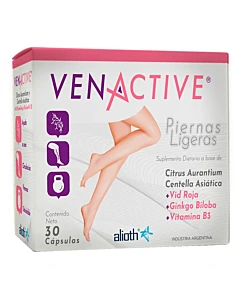 Suplemento Dietario Venactive 30 Cápsula