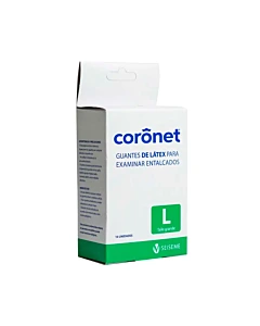 Guantes De Latex Coronet Grandes 10u