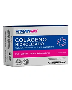 Colágeno Hidrolizado  Vitamin Way 30 Cápsulas