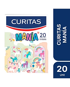 Apósitos Adhesivos Curitas Manía Resistente Al Agua 20u