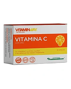 Vitamina C Pharmamerican 30cap