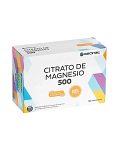 Suplemento Dietario Geonat Citrato De Magnesio 30 Comprimidos
