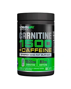 Suplemento Dietario Vitamin Way Carnitina 1500 60 Cápsulas