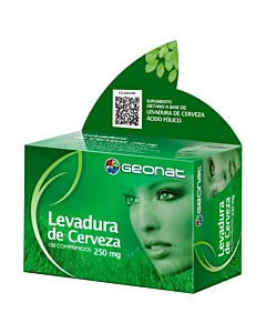 Suplemento Dietario Geonat Levadura De Cerveza 100 Comprimidos