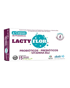 Suplementos Dietario Lactyflor 15 Capsúlas