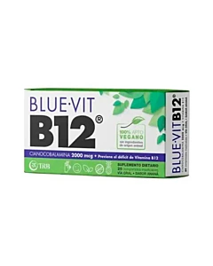 Suplemento Dietario Blue Vit B12 Cianocabalamina 2000 20 Comprimidos