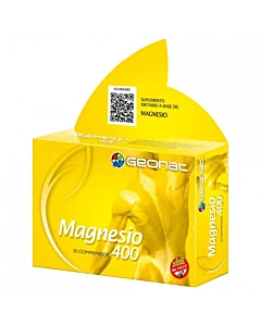 Suplemento Dietario Geonat Magnesio 400 30 Comprimidos