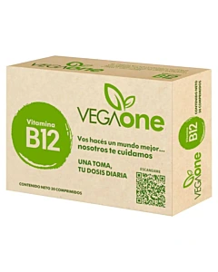 Suplemento Dietario Geonat Vegaone Vitamina B12 30 Comprimidos