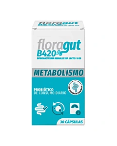 Suplemento Dietario Floragut B420 30 Cápsulas