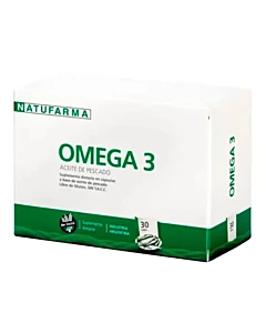 Suplemento Dietario Natufarma Omega 3 En Cápsulas 30 U