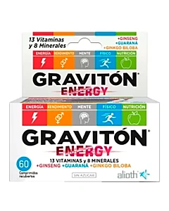 Suplemento Dietario Gravitón Energy En Comprimidos 60 U