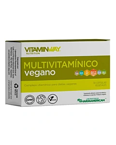 Multivitamínico Vitamin Way Vegano 30 Cápsulas