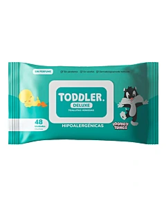 Toallitas Húmedas Toddler Deluxe Sin Perfume 48 U