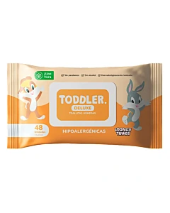 Toallitas Húmedas Toddler Deluxe Aloe Vera 48 U