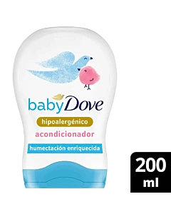 Acondicionador Baby Dove Humectación Enriquecida 200 Ml