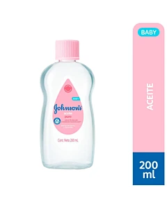 Aceite Para Bebé Johnson's puro X 200 Ml