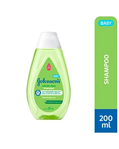 Shampoo Para Bebé Johnson's cabello Claro 200ml