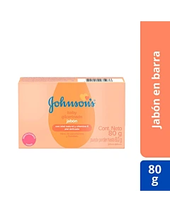 Jabón En Barra Johnson's Glicerina 80gr