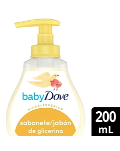 Jabón Líquido Dove Baby Glicerina 200 Ml