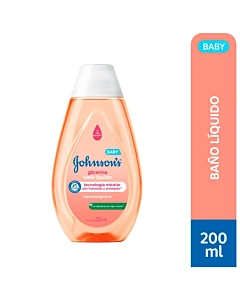 Jabón Líquido Para Bebé Johnson's glicerina 200ml