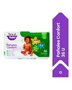 Pañal G Soul Baby 36un