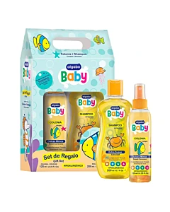Baby Set Algabo Shampoo 200 Ml + Colonia 125 Ml