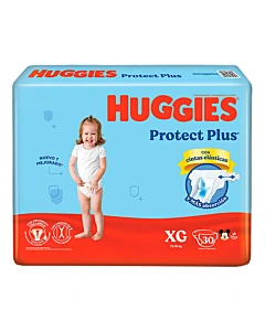 Pañales Huggies Protect Plus Talle Xg 30u