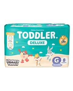 Pañales Toddler Deluxe Talle G 8 U