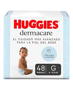 Pañales Huggies Dermacare Talle G 48 U