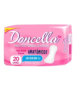 Doncella Protector Diario Amatomico X 20