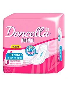 Toallitas Fem C/Ala Pocket S/D X8