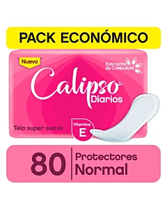 Protectores Diarios Calipso Normal 80un