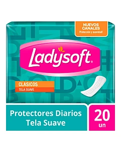 Protectores Diarios Ladysoft Clasico 20un