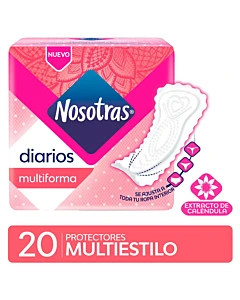 Protector Diario Nosotras Multiestilo 20u