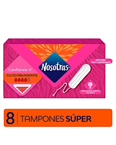 Tampón Nosotras Digital Super 8u